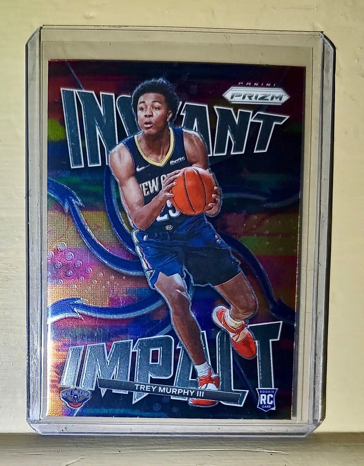 Trey Murphy III 2021-22 Panini Prizm Instant Impact NBA #18 Rookie Card - Basketball Card Single