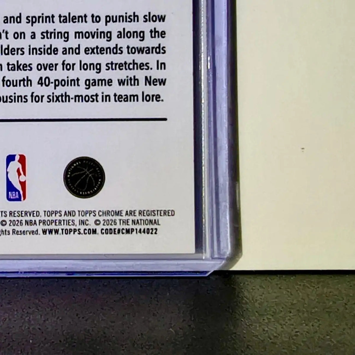 Trey Murphy III 2025-26 NBA Topps Chrome Update RayWave Refractor #56 Card - Basketball Card Single