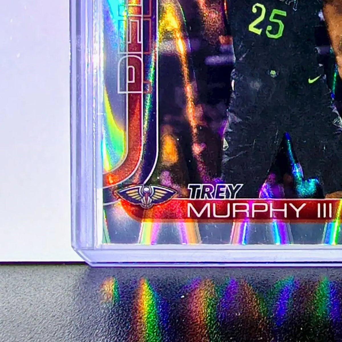 Trey Murphy III 2025-26 NBA Topps Chrome Update RayWave Refractor #56 Card - Basketball Card Single