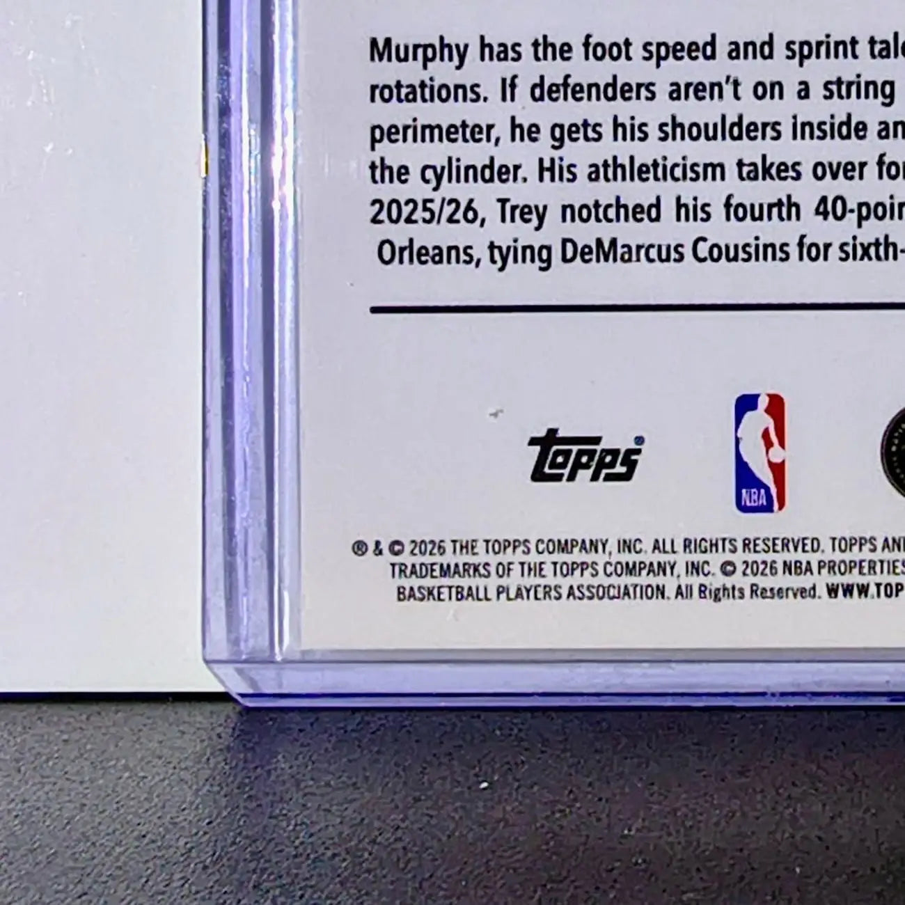 Trey Murphy III 2025-26 NBA Topps Chrome Update RayWave Refractor #56 Card - Basketball Card Single