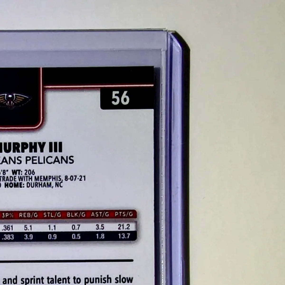 Trey Murphy III 2025-26 NBA Topps Chrome Update RayWave Refractor #56 Card - Basketball Card Single