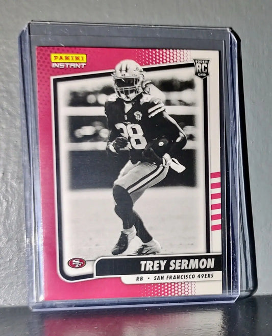 Trey Sermon 2021 Panini NFL Black and White Rookies #25 Card 1/2728