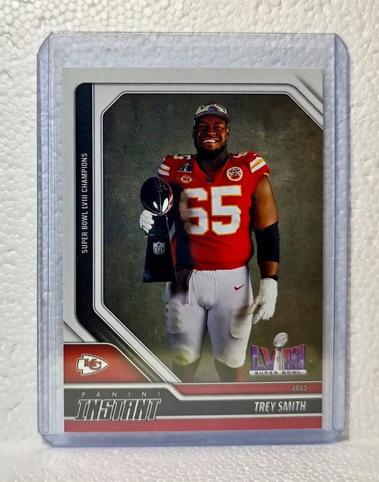 Trey Smith 2023 Panini NFL Superbowl Champions #20 Card Kansas City Chiefs - Football Card Single