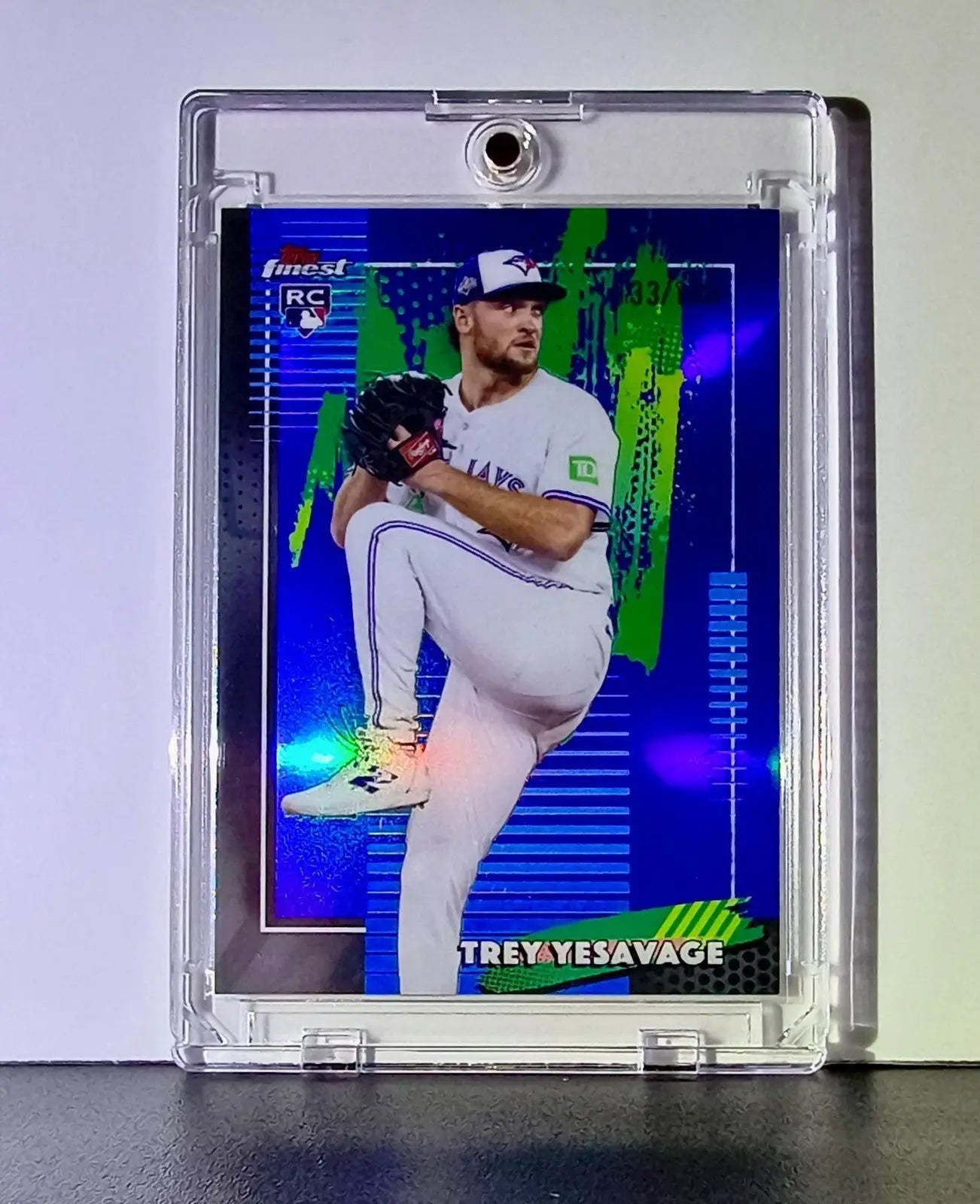 Trey Yesavage Rookie 2026 MLB Topps Finest #96 Refractor 133/150 Card Blue Jays - Baseball Card Single