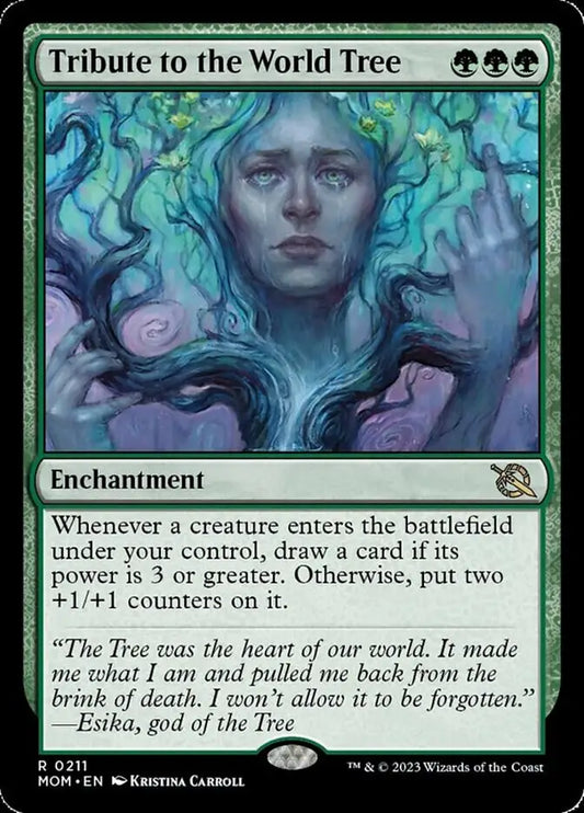 Tribute to the World Tree [March of the Machine] - TCG - MTG Single