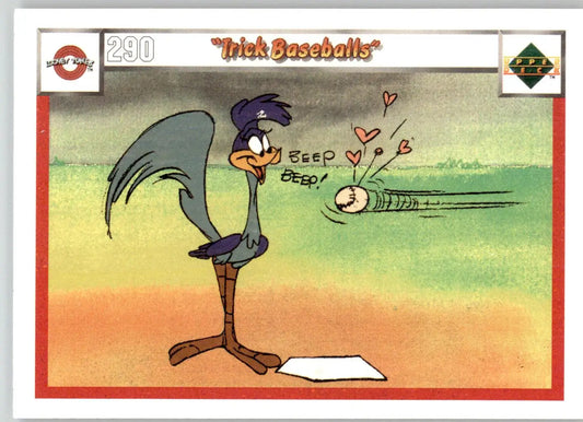 Trick Baseballs - 1990 Upper Deck Comic Ball - #290 / 305 - Baseball - Baseball Card Single