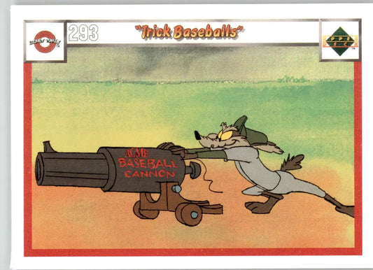 Trick Baseballs - 1990 Upper Deck Comic Ball - #293 / 302 - Baseball - Baseball Card Single
