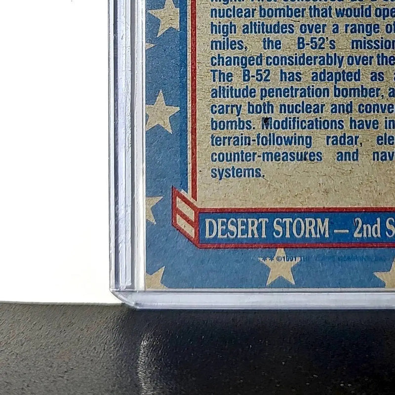 Tried & True B-52 1991 Topps Desert Storm #134 Card