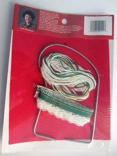 Trim ’N Wire 6’’ Round Counted Cross Stitch Kit #9111 ’Geese Sock’ - General Merchandise