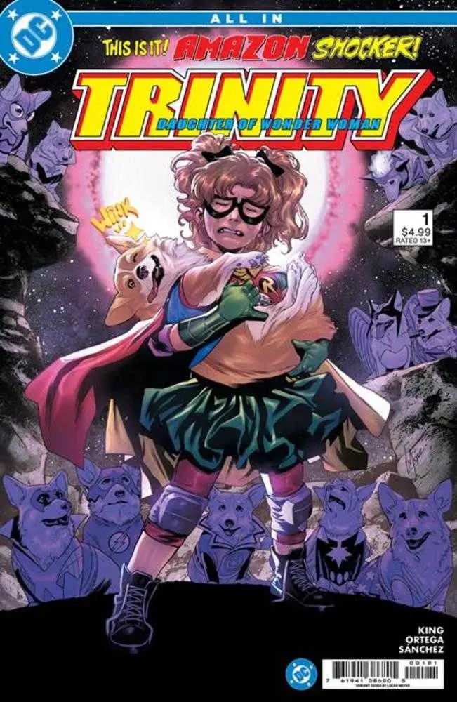 Trinity Daughter Of Wonder Woman #1 (Of 6) Cover D Lucas Meyer Card Stock Variant - Back Issues