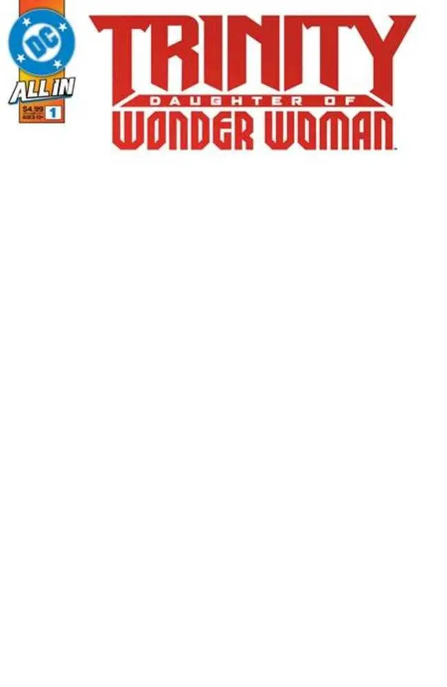 Comic book cover of Trinity Daughter Of Wonder Woman #1 by Tom King and Belen Ortega