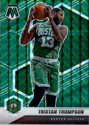 Tristan Thompson - 2020-21 Panini Mosaic - #121 - Mosaic Green Basketball - Basketball Card Single