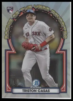 Triston Casas 2023 Bowman Rookie of the Year Favorites #ROYF-14 Boston Red Sox