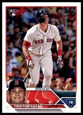Triston Casas Rookie 2023 Topps #92 Boston Red Sox - Baseball Card Single