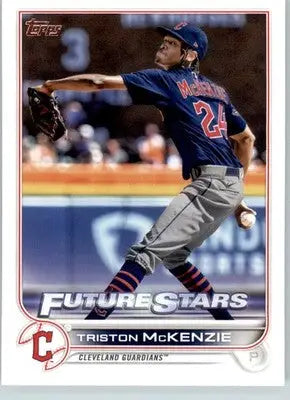 Triston McKenzie - 2022 Topps - #470 - Baseball - Baseball Card Single