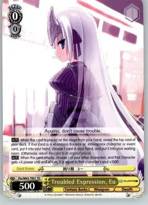 Troubled Expression Eu - Fujimi Fantasia Bunko - NM - Fkz/W65-TE01 TD - TCG Card Single
