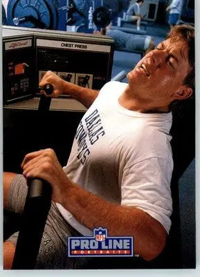 Troy Aikman - 1991 Pro Line Portraits - #194 - Football - Football Card Single