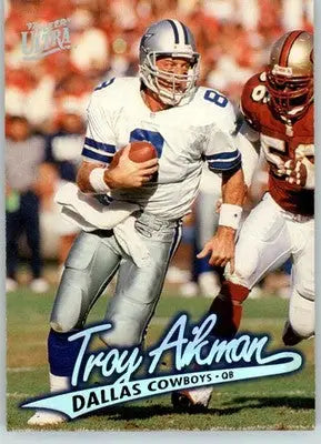 Troy Aikman - 1997 Ultra - #138 - Football - Football Card Single