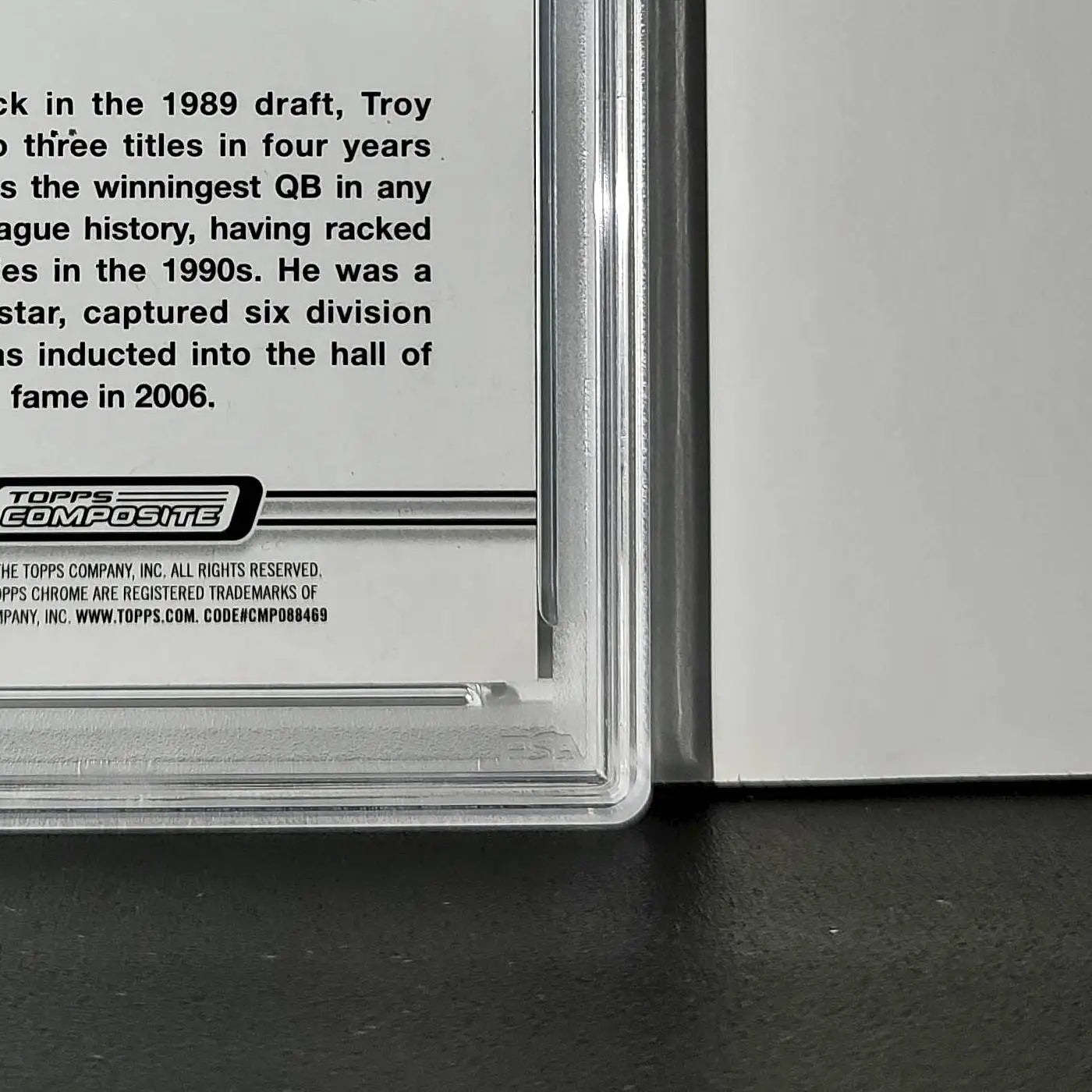 Troy Aikman 2023 Topps Chrome ALL-ETCH #CAE-5 PSA 8 NM-MT