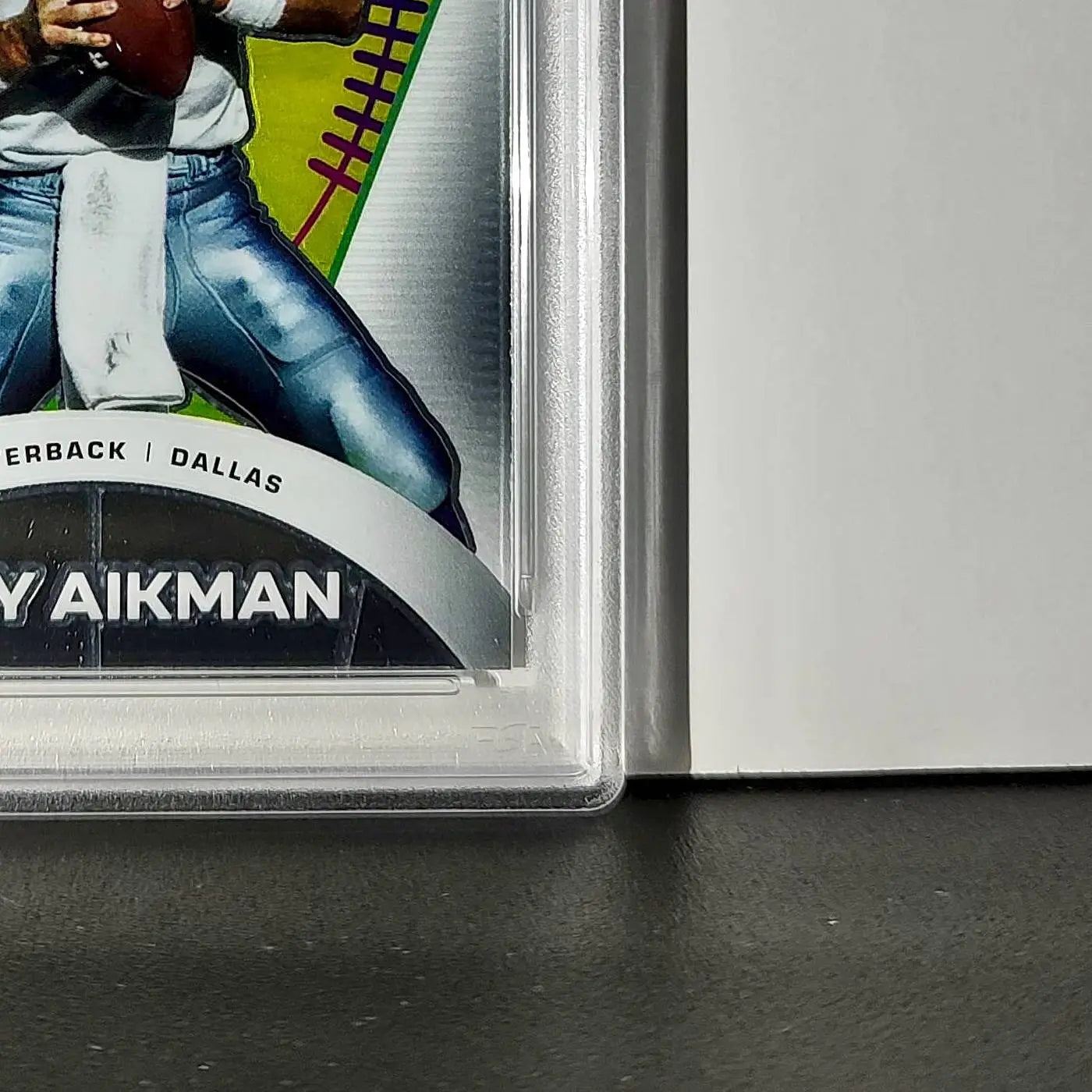 Troy Aikman 2023 Topps Chrome ALL-ETCH #CAE-5 PSA 8 NM-MT