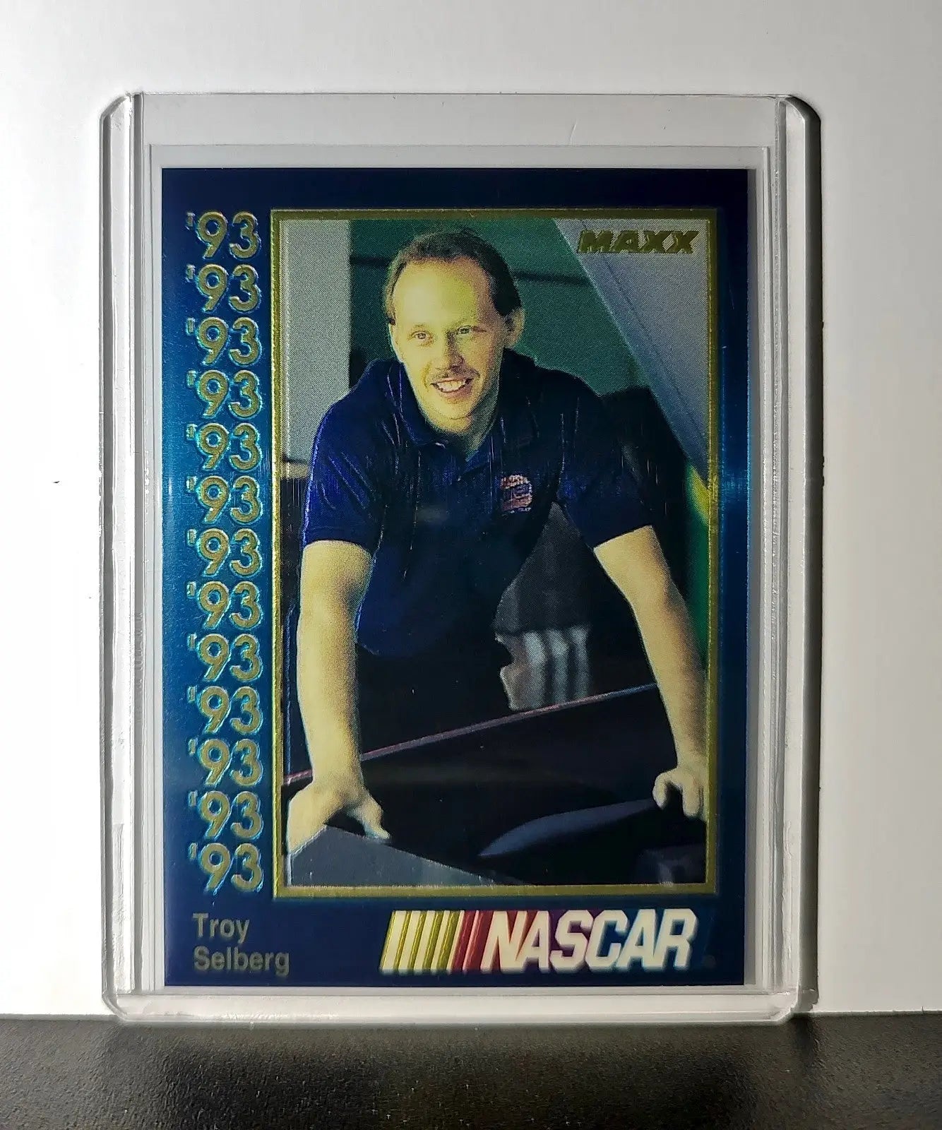 Troy Selberg 1993 Maxx Premier Plus Racing #159 NASCAR Card Lake Speed Racing - Racing Card Single