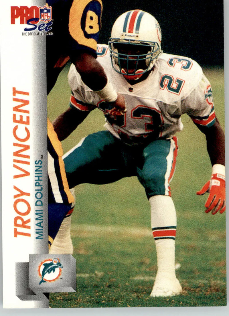 Troy Vincent - 1992 Pro Set - #561 - RC Football - Football Card Single