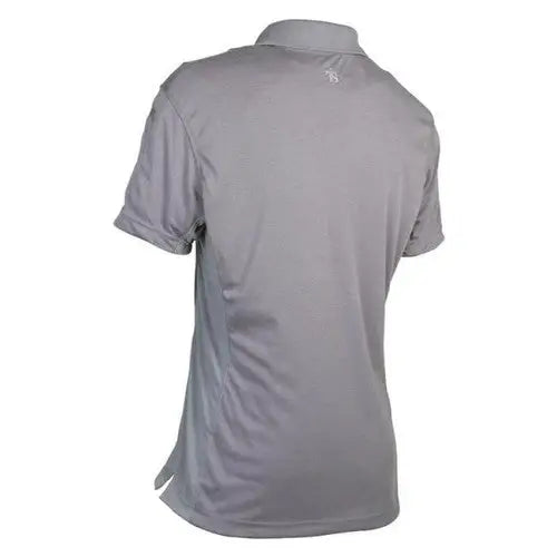 Steel grey Tru-Spec women’s polo shirt in 4X-Large Dri-Release fabric