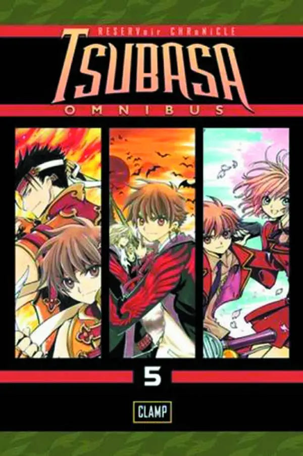 Tsubasa Omnibus Graphic Novel Volume 05 Used - Comic Book
