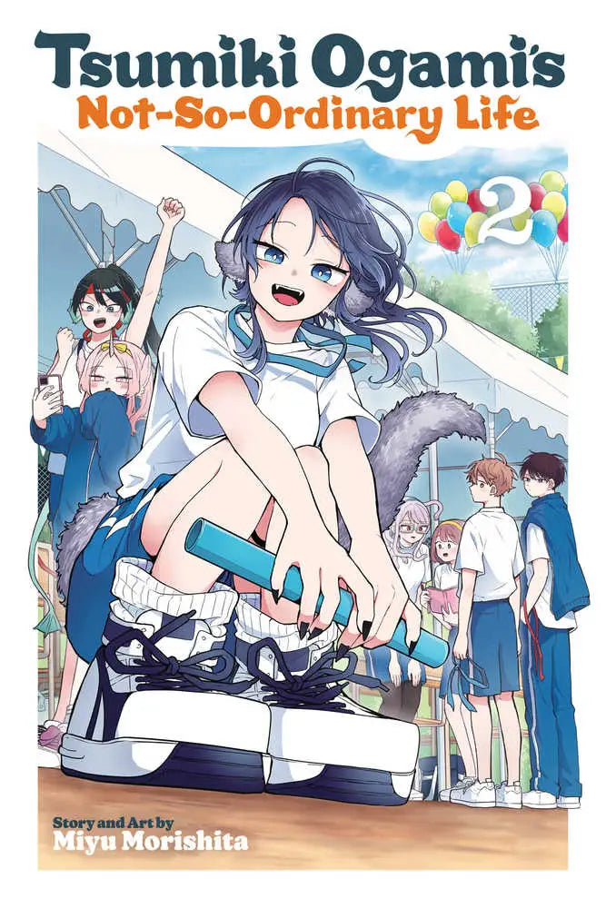 Manga volume with colorful character illustration from Tsumiki Ogamis Not So Ordinary Life Volume 02