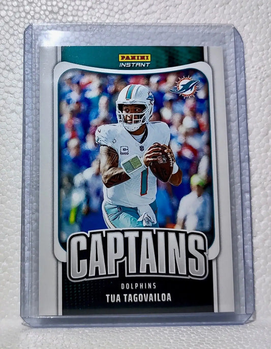 Tua Tagovailoa 2023 Panini NFL Captain #20 Football Card Miami Dolphins 1/331 - Football Card Single
