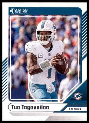 Tua Tagovailoa 2024 Donruss #90 Miami Dolphins - Football Card Single