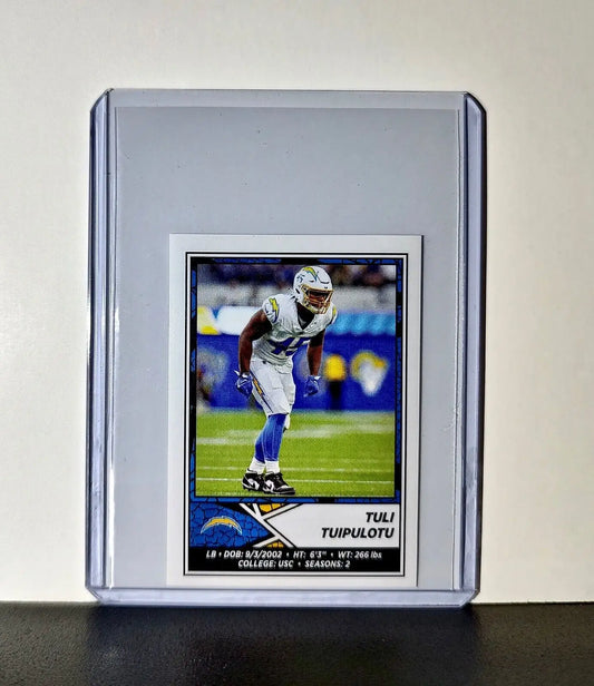 Tuli Tuipulotu 2024 Panini NFL Sticker #291 Los Angeles Chargers - Football Card Single