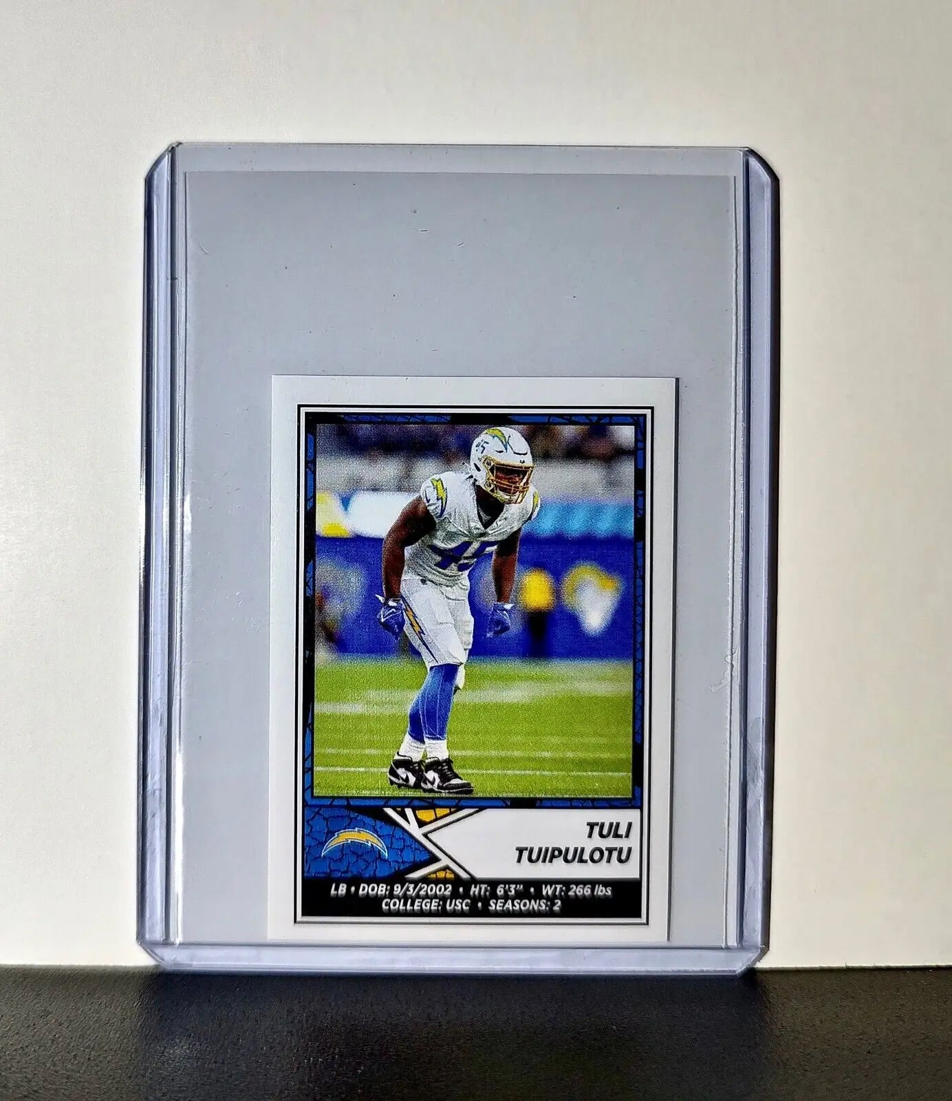Tuli Tuipulotu 2024 Panini NFL Sticker #291 Los Angeles Chargers