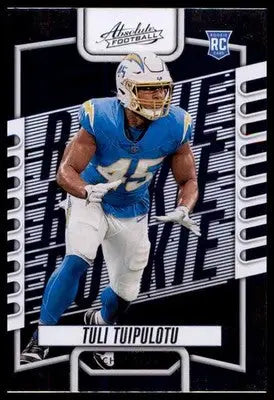 Tuli Tuipulotu Rookie 2023 Panini Absolute Retail #173 Los Angeles Chargers - Football Card Single
