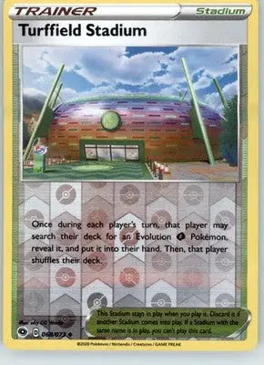 Turffield Stadium - Champion’s Path - 68/73 - Reverse Holo LP - Pokémon Card Single