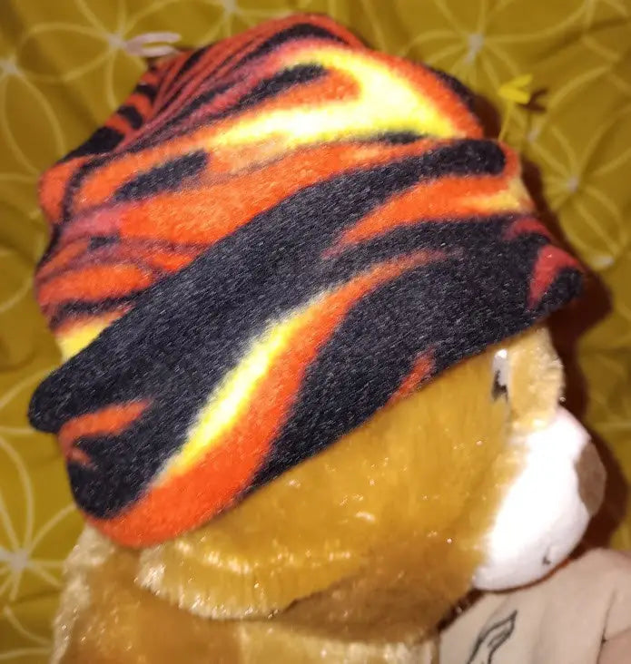 Turtle Fur Color Hot Rod Flame Fleece Beanie Kids Ages 1-3 Years Old Pre-Owned - Apparel