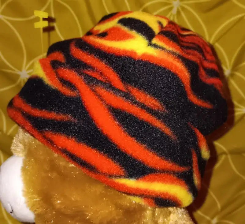 Turtle Fur Color Hot Rod Flame Fleece Beanie Kids Ages 1-3 Years Old Pre-Owned - Apparel