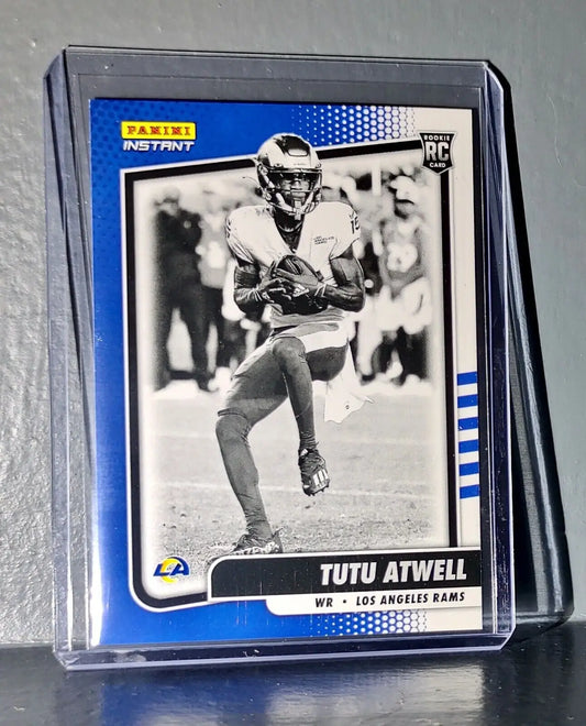 Tutu Atwell 2021 Panini NFL Black and White Rookies #18 Card 1/2728 - Football Card Single