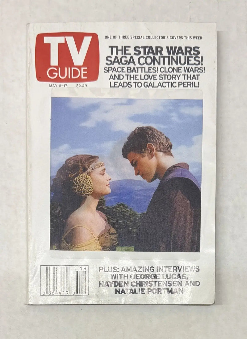 TV Guide May 11-17 2002 The Star Wars Saga Continues In Good Condition - Entertainment Memorabilia