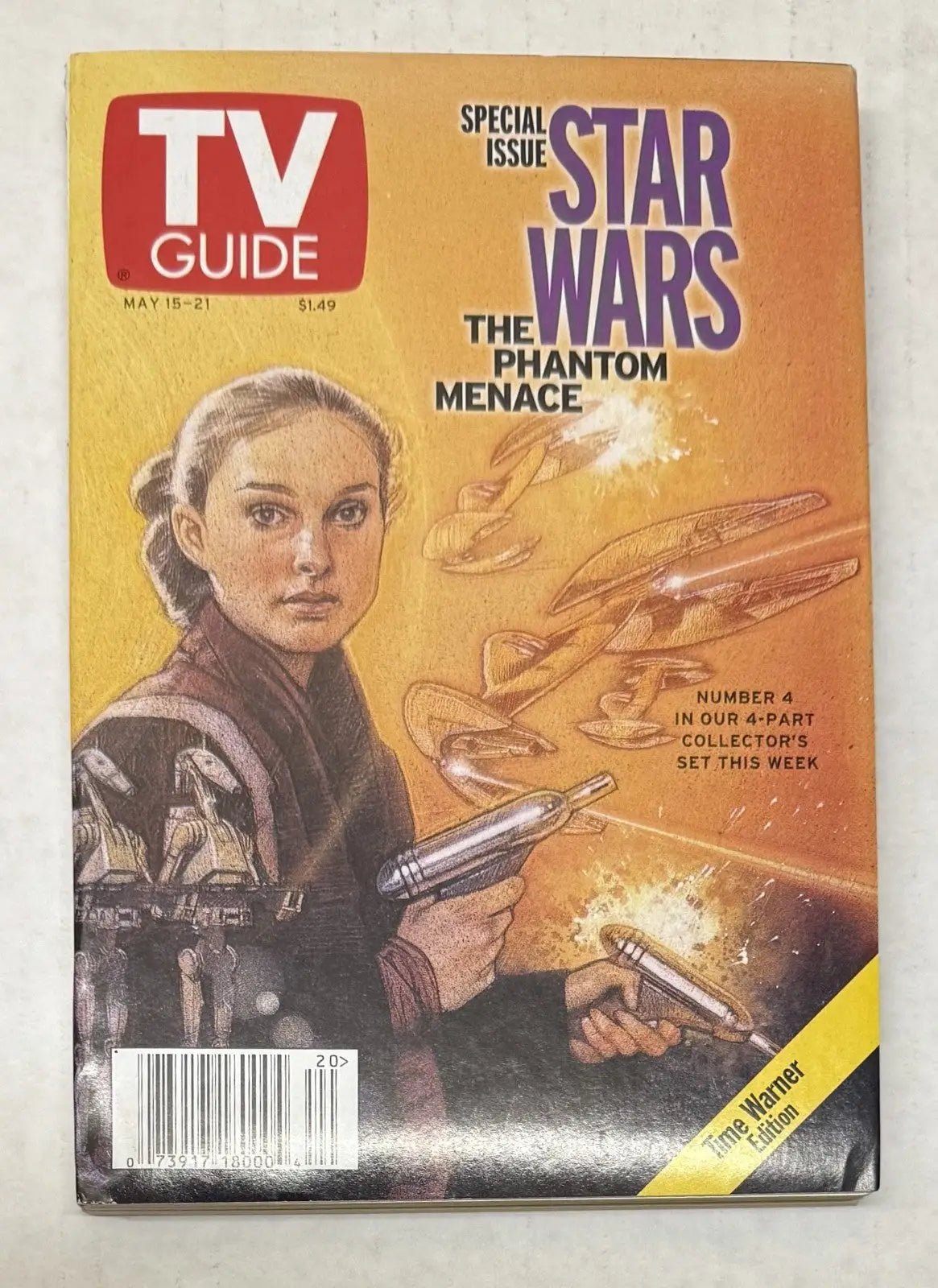 TV Guide Special Issue Star Wars The Phantom Menace May 15-21 1999 Magazine - Entertainment Memorabilia