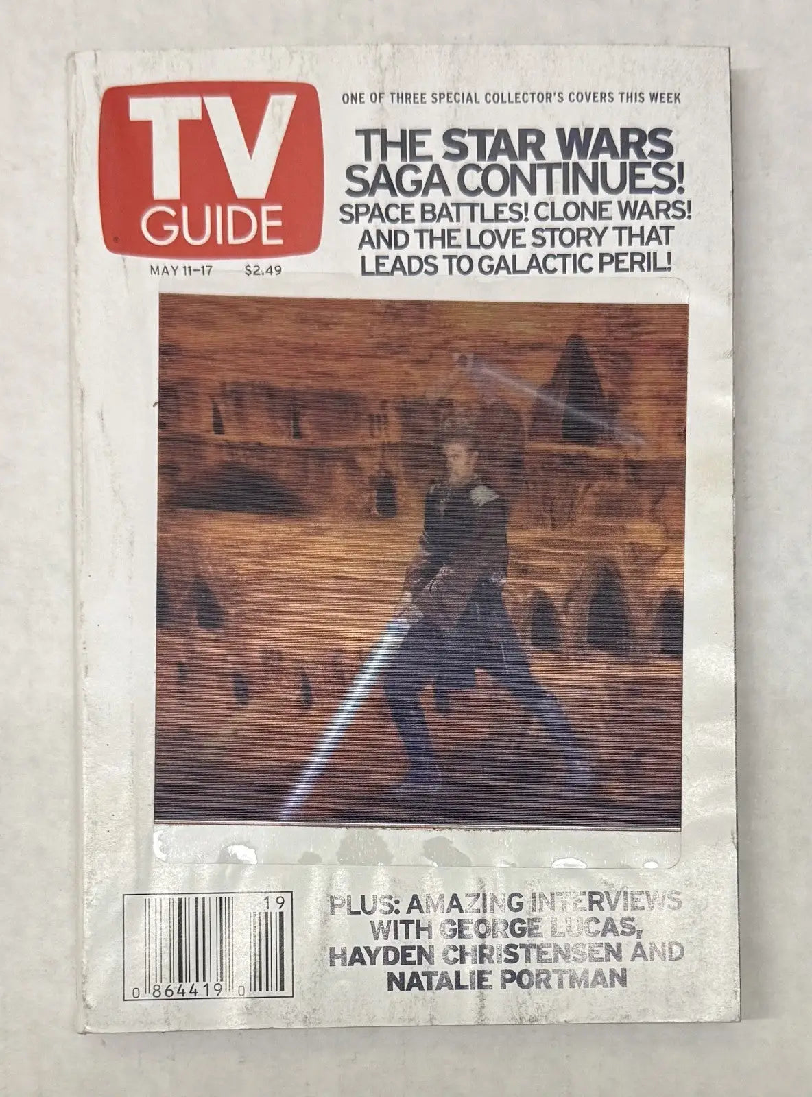TV Guide The Star Wars Saga Continues! - Entertainment Memorabilia