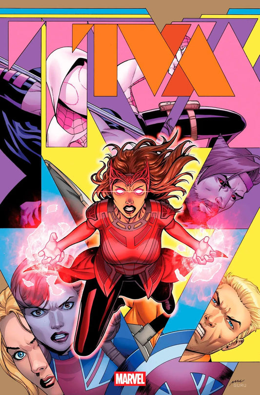 Comic book cover featuring Scarlet Witch in TVA #5 comic book series