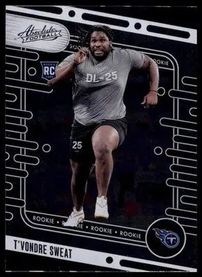 TVondre Sweat Rookie 2024 Panini Absolute Retail #138 Tennessee Titans Football - Football Card Single