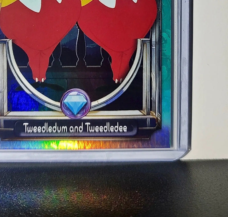 Tweedledum and Tweedledee 2025 Topps Disney #116 Diamond Alice in Wonderland