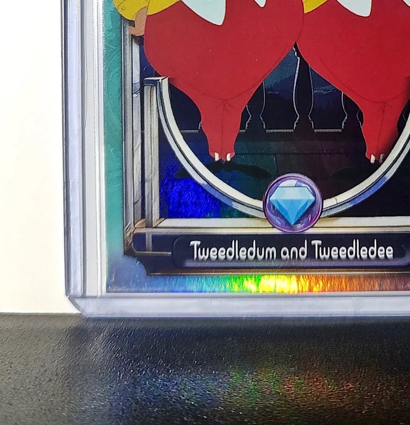 Tweedledum and Tweedledee 2025 Topps Disney #116 Diamond Alice in Wonderland