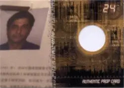Identification card in Twenty Four Season 4 Chinese Embassy Folder inside paperwork