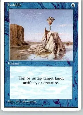 Twiddle - Fourth Edition ALTERNATE - LP Magic: The Gathering - Magic Card Single