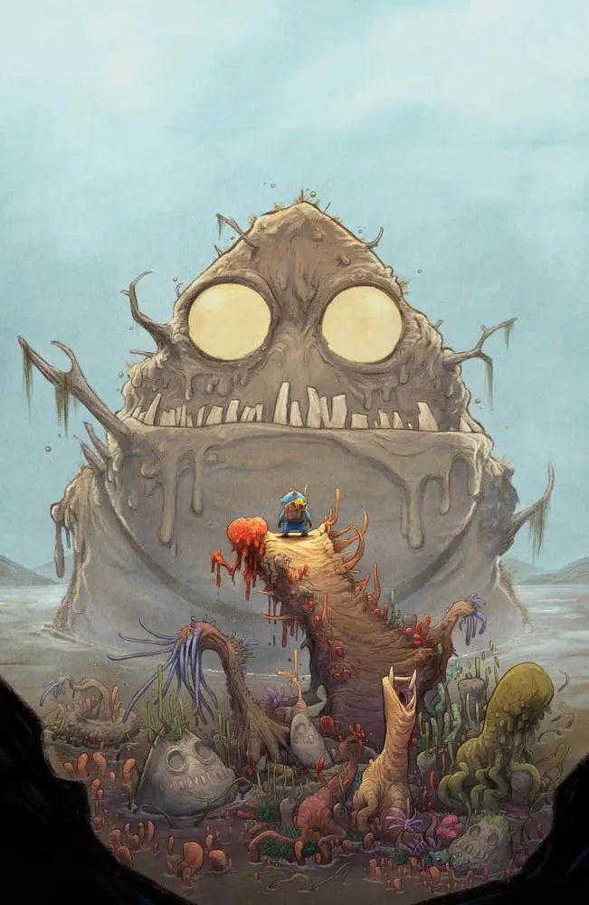 Grotesque mud monster with glowing eyes on Twig #4 Cover D 10 Copy Variant Edition