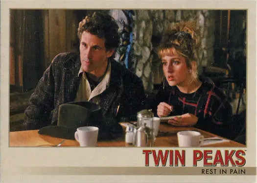 Twin Peaks Base Parallel Card 10 Rest In Pain 23/99 - Baseball Card Single