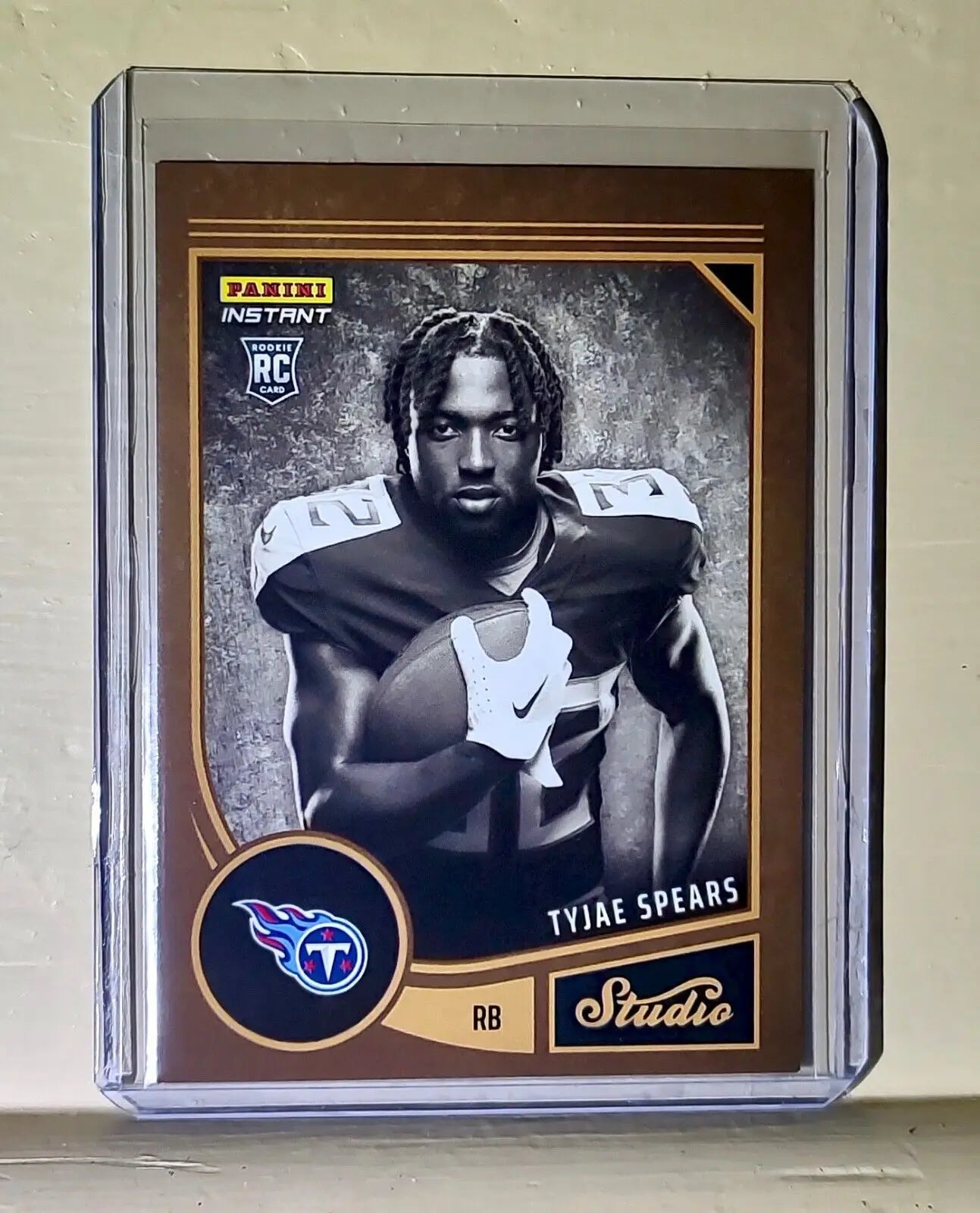 Tyjae Spears 2023 Panini NFL Studio Rookies #14 Rookie Card 1/370 - Football Card Single